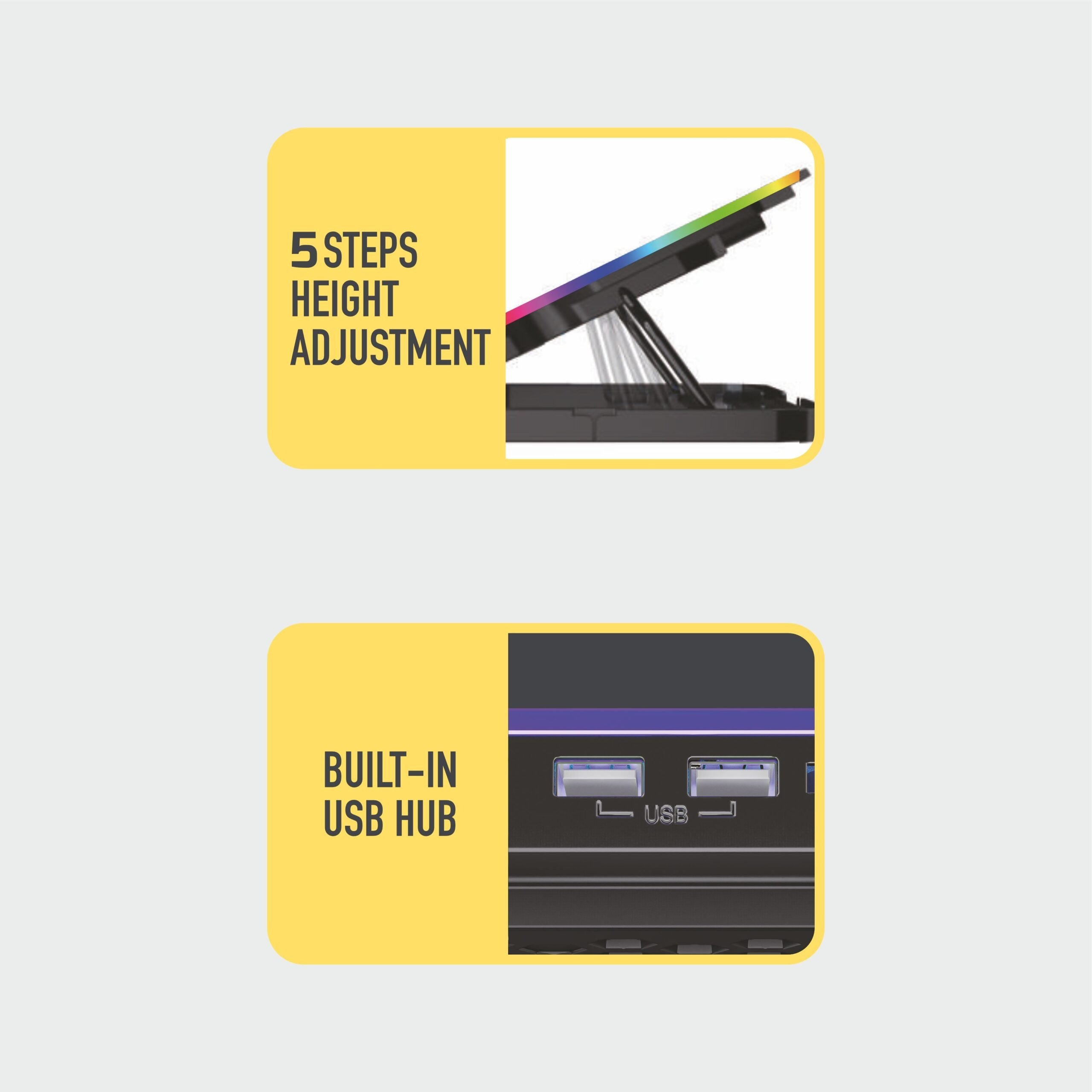 Ravtron Laptop Stand with Mobile holder (TRIVO 3)x