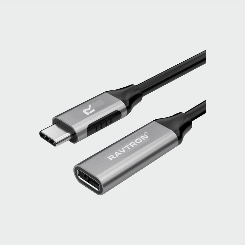 Ravtron Type C Male To Type C Female Cable