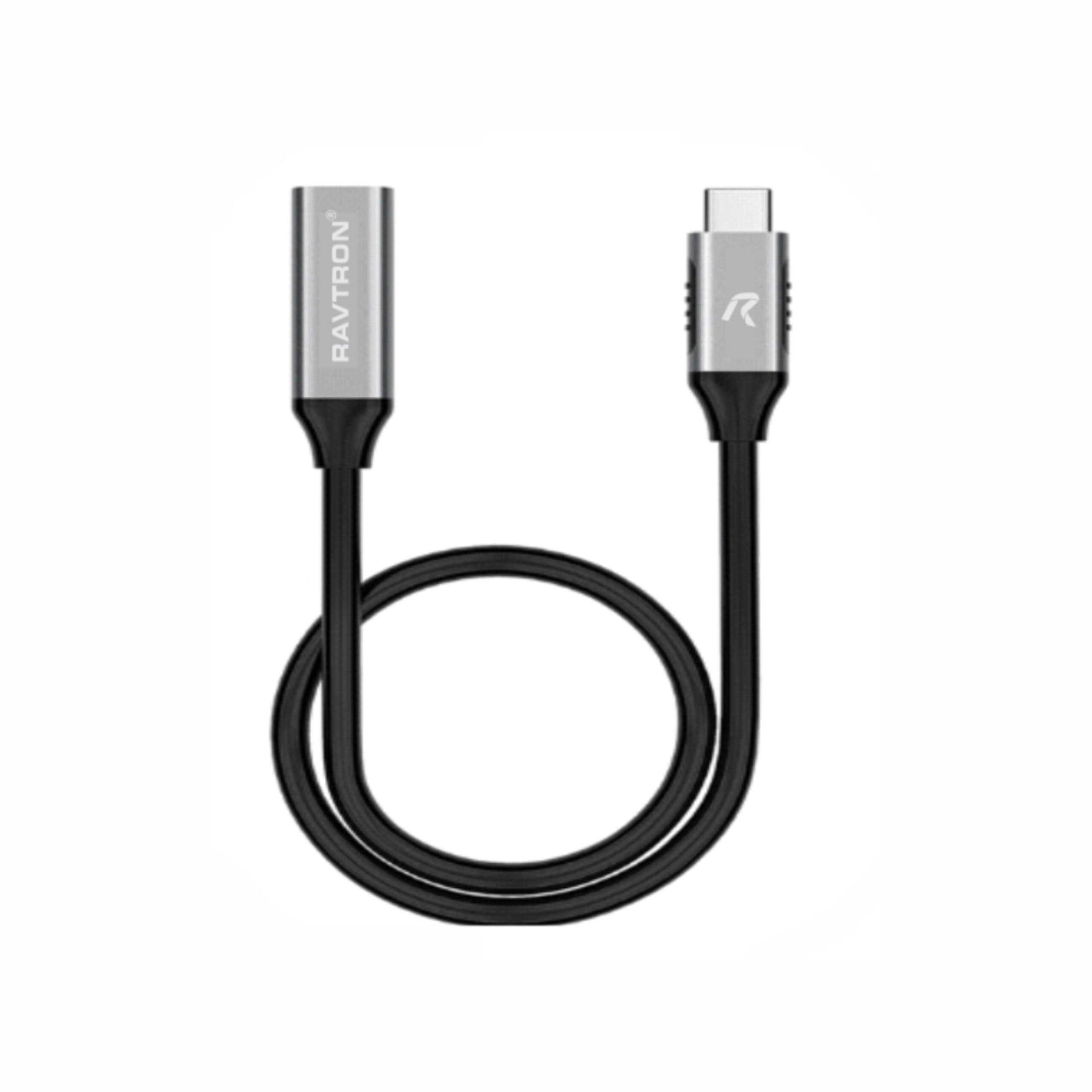 Ravtron Type C Male To Type C Female Cable