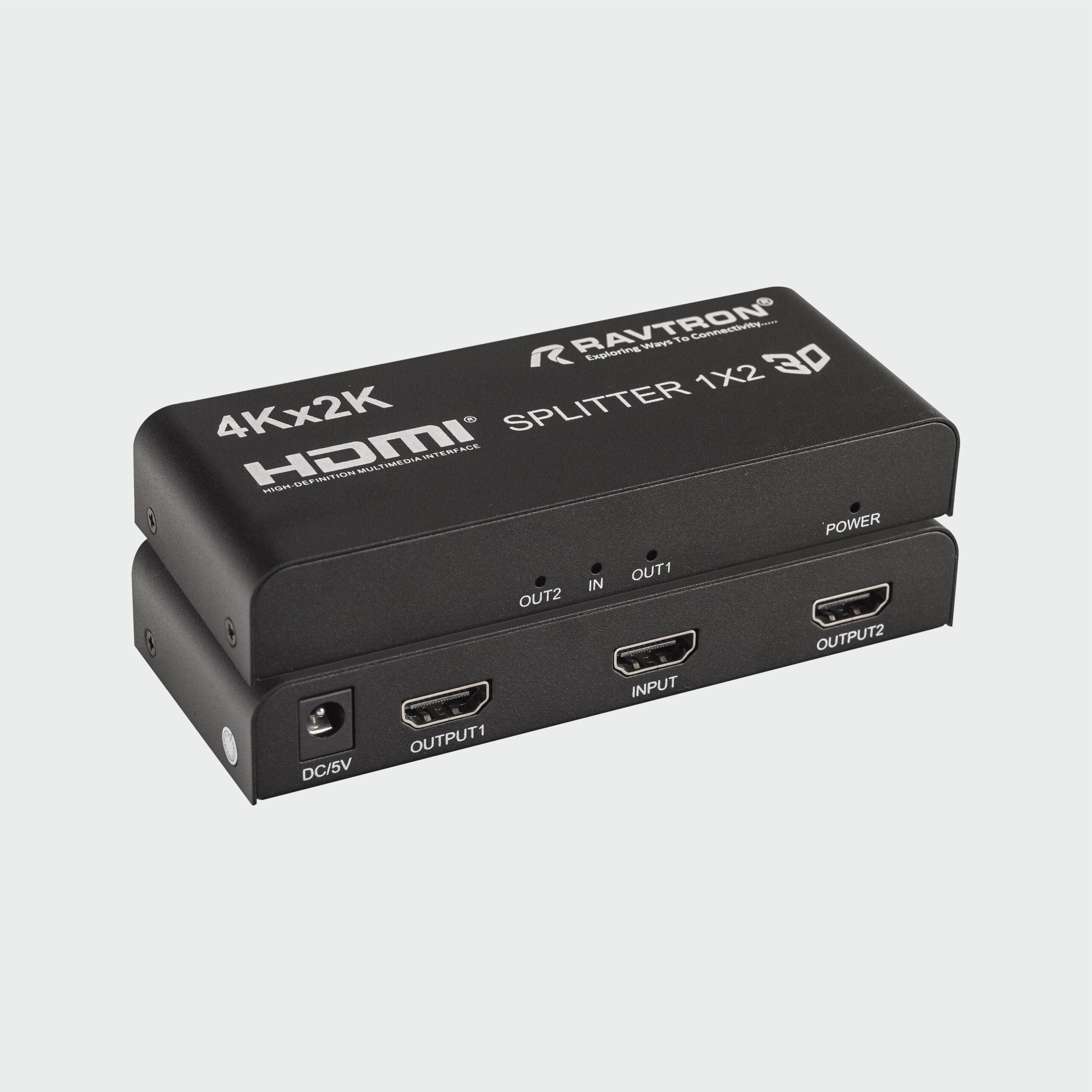 Ravtron HDMI 4K Splitter 1 x 2