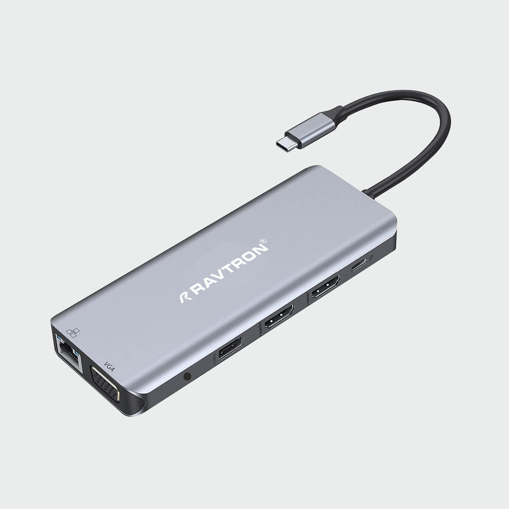 Ravtron Type C Docking Station 12 in 1