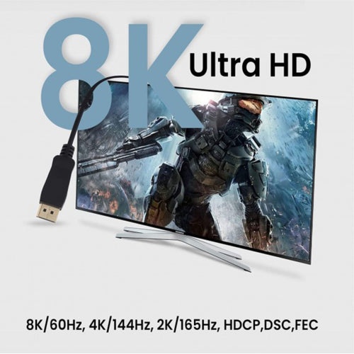 Ravtron DisplayPort to DisplayPort 8K Cable 1 Meter