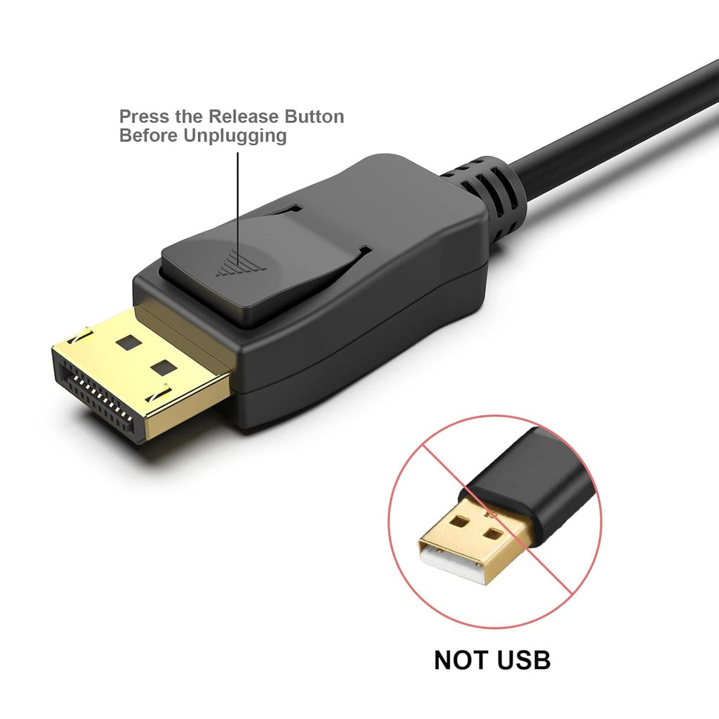 Ravtron DisplayPort to HDMI 4K Cable