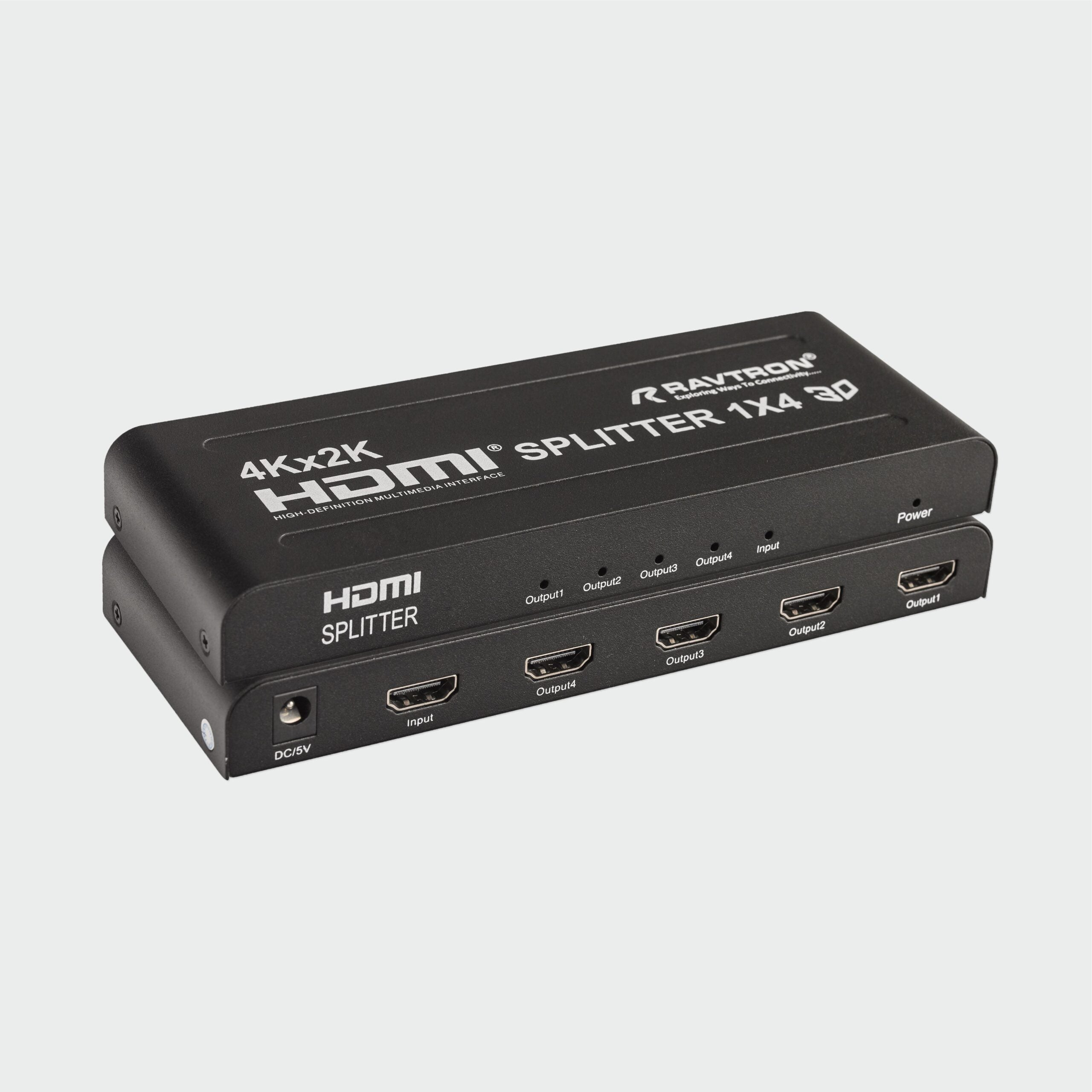 Ravtron HDMI 4K Splitter 1 x 4