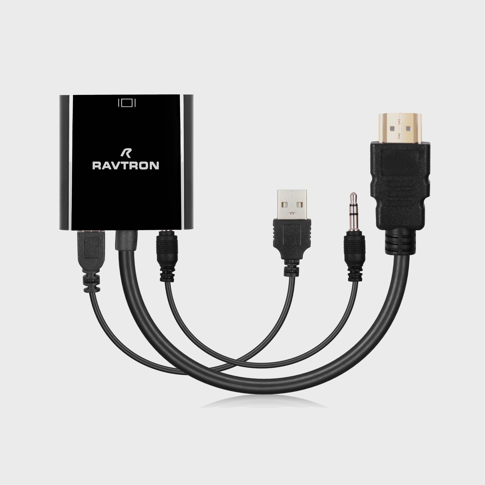 Ravtron HDMI to VGA With Audio & Power
