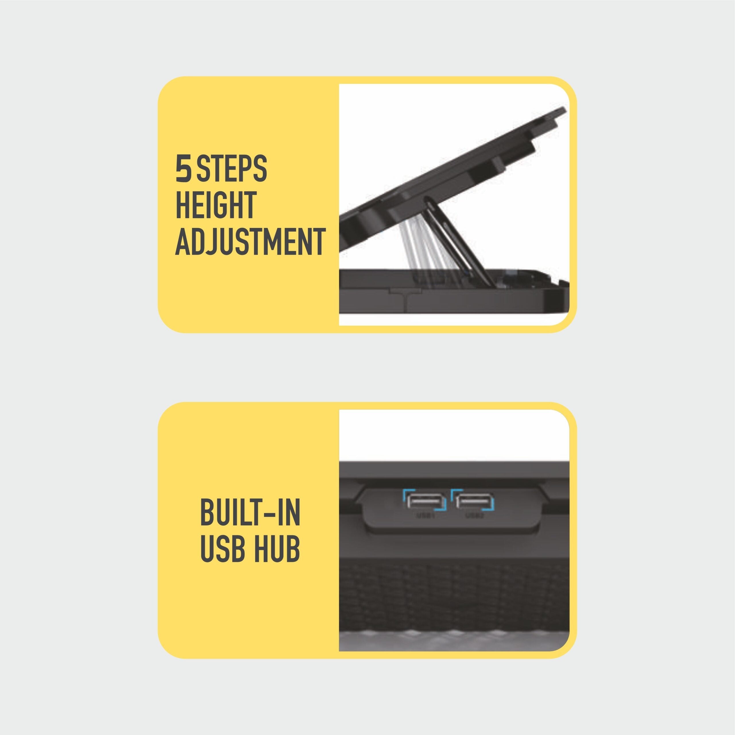 Ravtron Laptop Stand with Mobile holder (TRIVO 1)