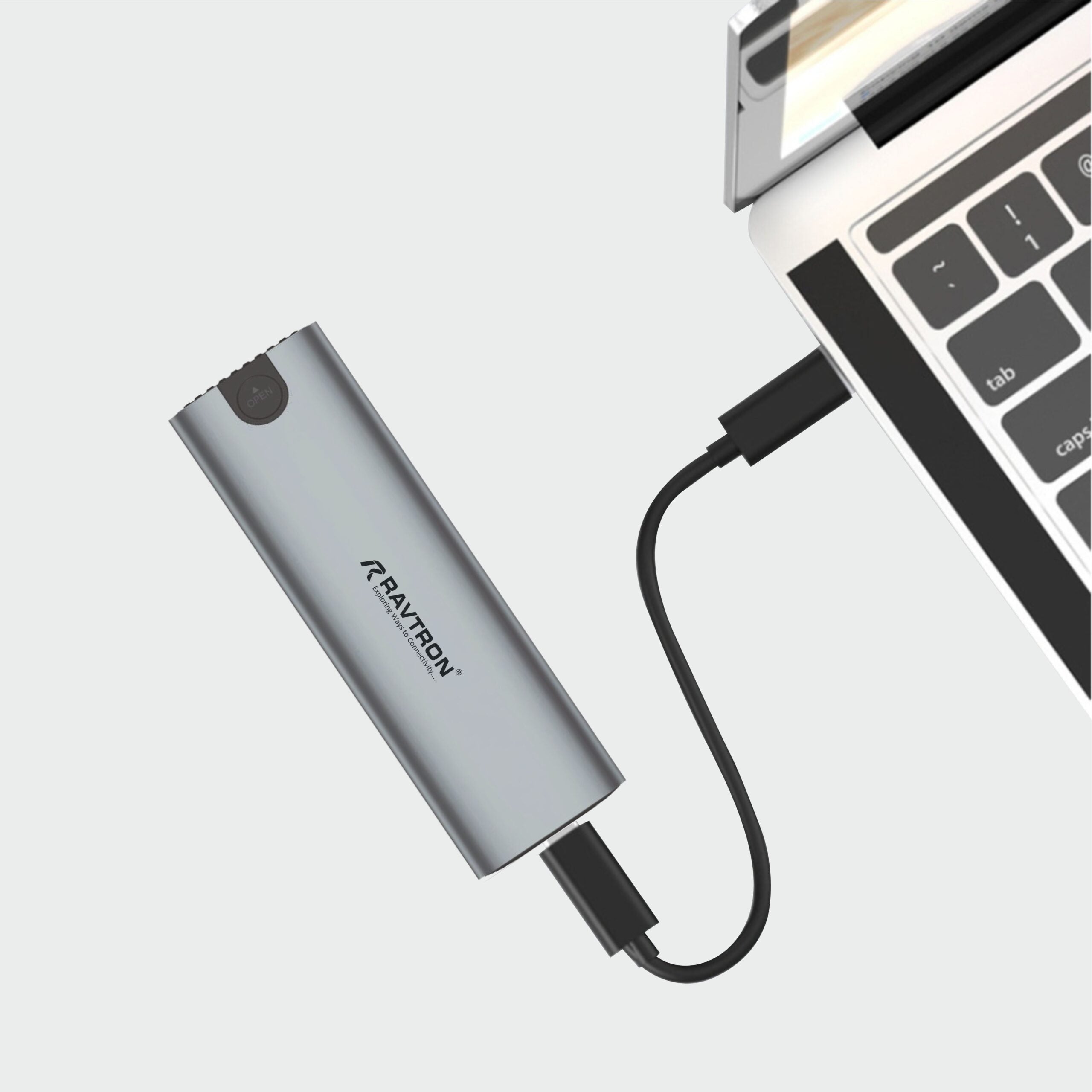 Ravtron NVME + NGFF M.2 SSD Enclosure