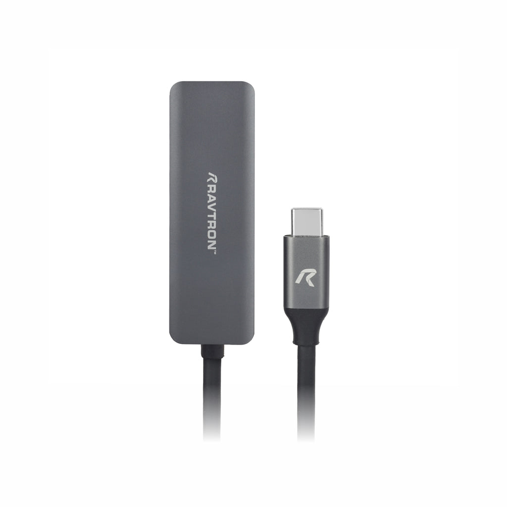 Ravtron Type C to 3 x USB 3.0 + Card Reader + Type C PD