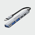 Ravtron Type C to USB 3.0 + 2 USB 2.0 + Type C 2.0 + Type C PD