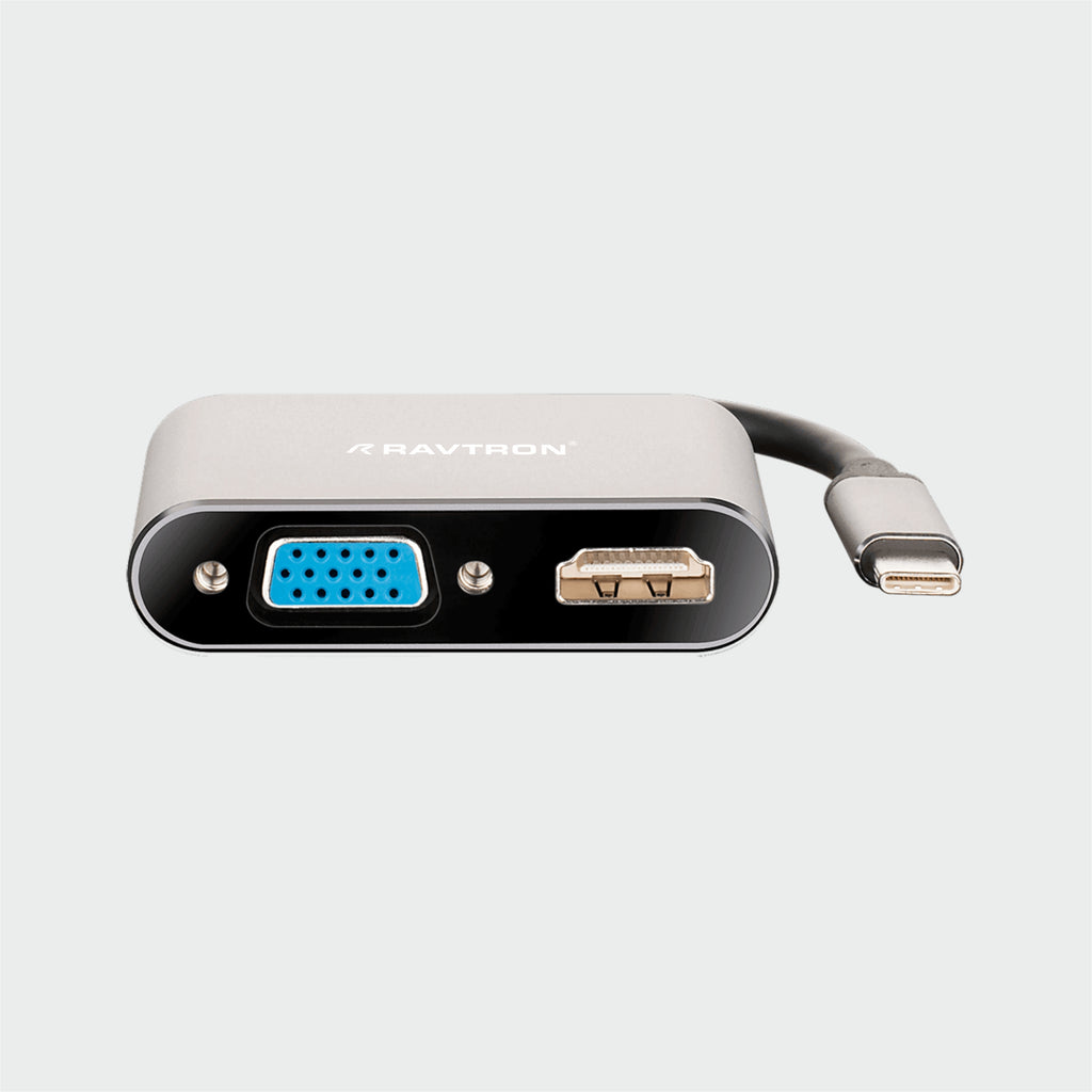 Ravtron Type C to HDMI & VGA