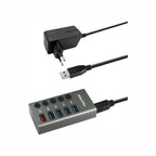 Ravtron USB 3.0 to 5 Port USB 3.0 Hub with Power