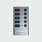 Ravtron USB 3.0 to 5 Port USB 3.0 Hub with Power