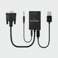 Ravtron VGA to HDMI with Audio & Power